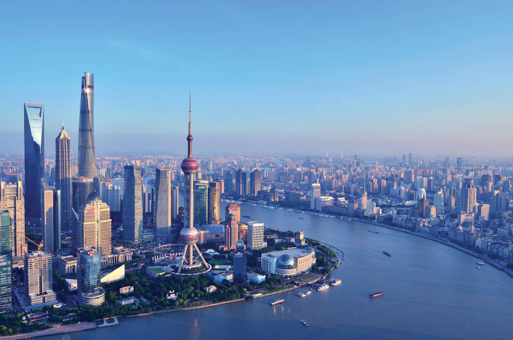 Shanghai Urban Skyline, China